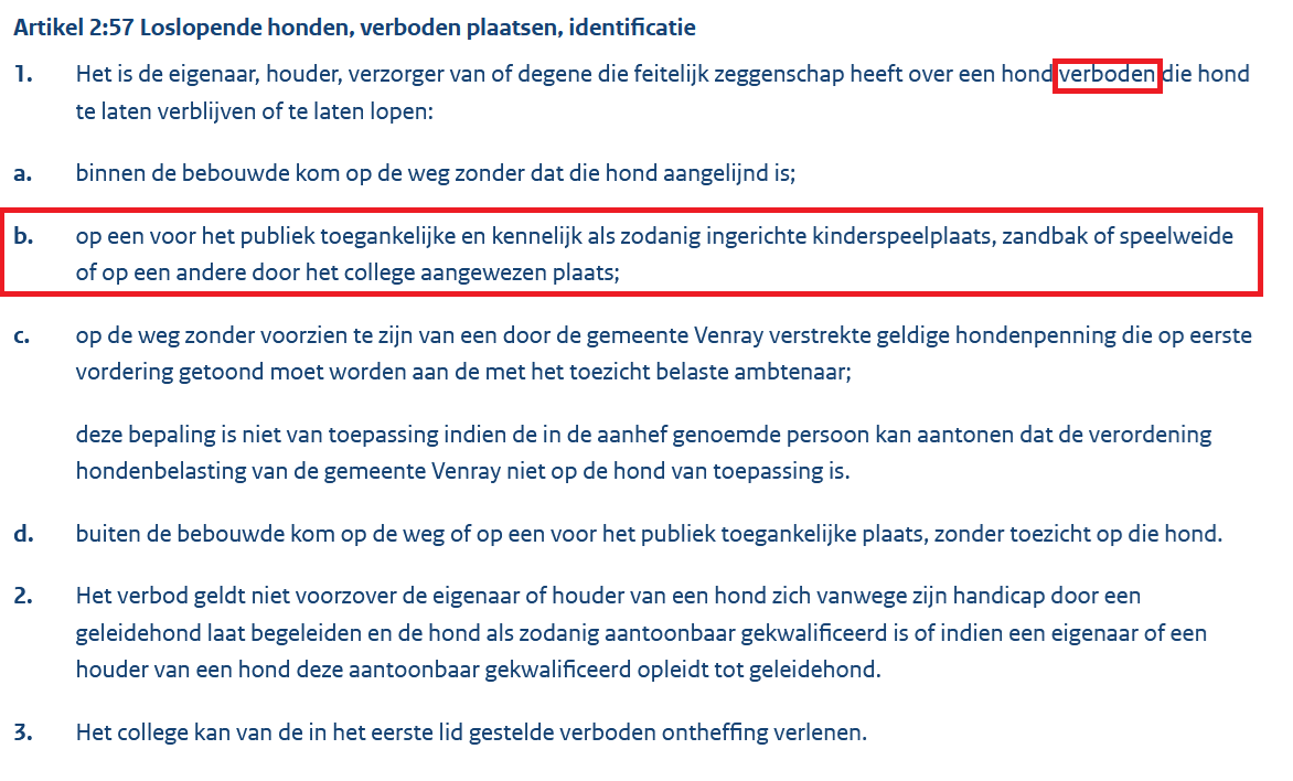 hondenspeelweidesavp